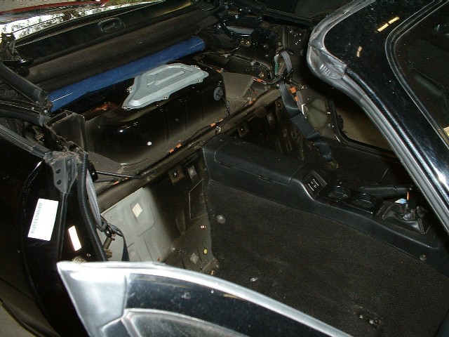 Miata interior — racing setup