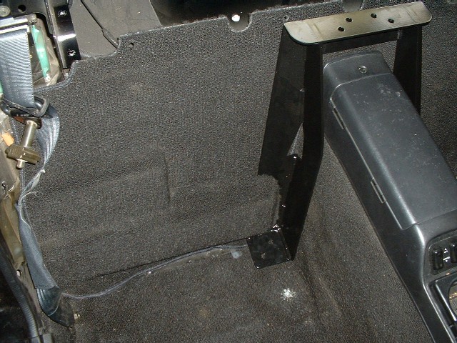 In-car Miata view