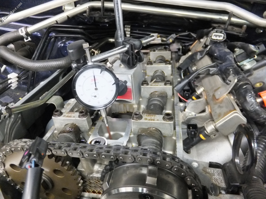 Work in the Chase Race shop